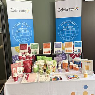 Ausstellerstand von Celebrate auf den Interdisziplinären Adipositas Tagen 2026 in München
